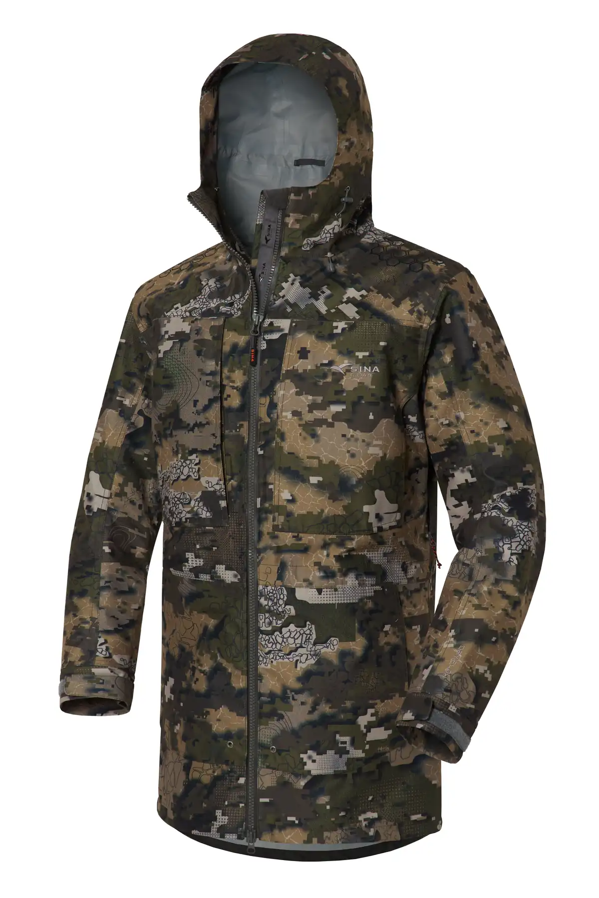 Плащ мембранный AquaShield Adaptive Camo