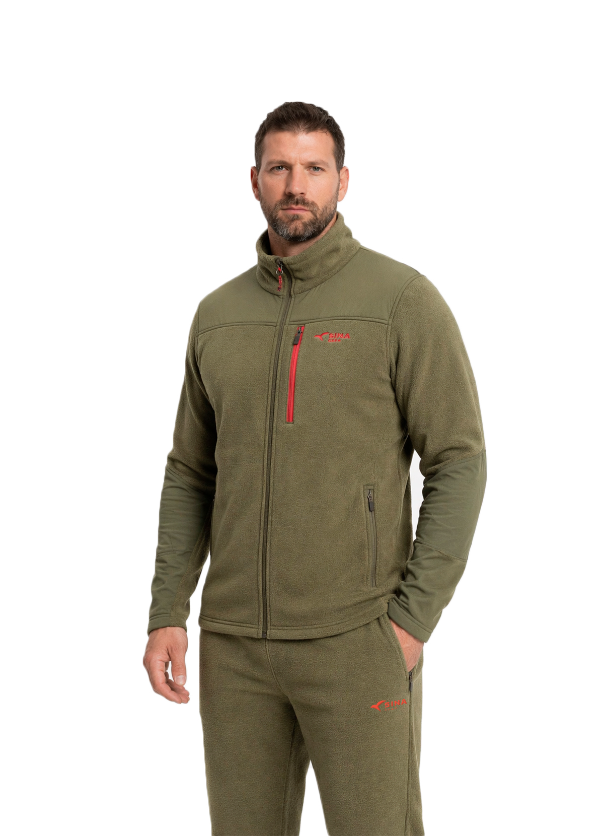 Куртка мужская флисовая SoftThermo Olive night